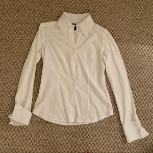 W by Worth Classic White Button Down